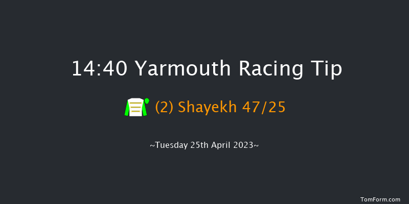 Yarmouth 14:40 Maiden (Class 5) 5f Sat 15th Apr 2023