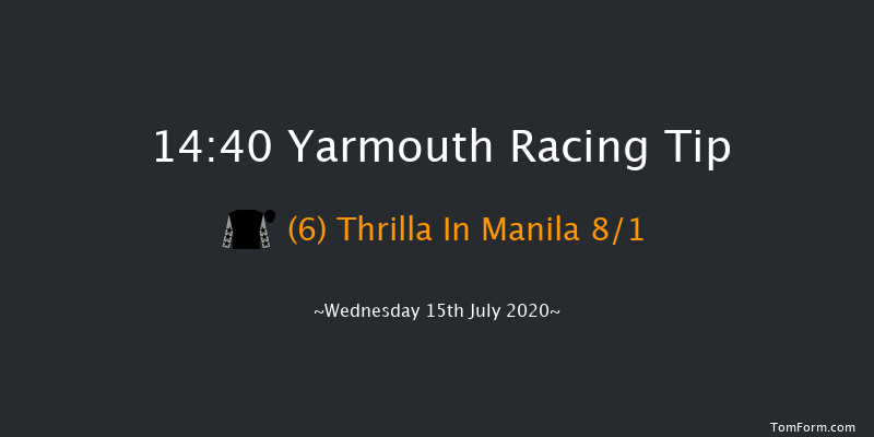 Sky Sports Racing Sky 415 Handicap Yarmouth 14:40 Handicap (Class 4) 6f Sat 4th Jul 2020