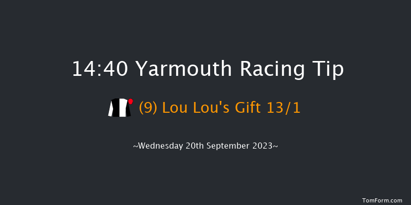 Yarmouth 14:40 Stakes (Class 4) 6f Tue 19th Sep 2023