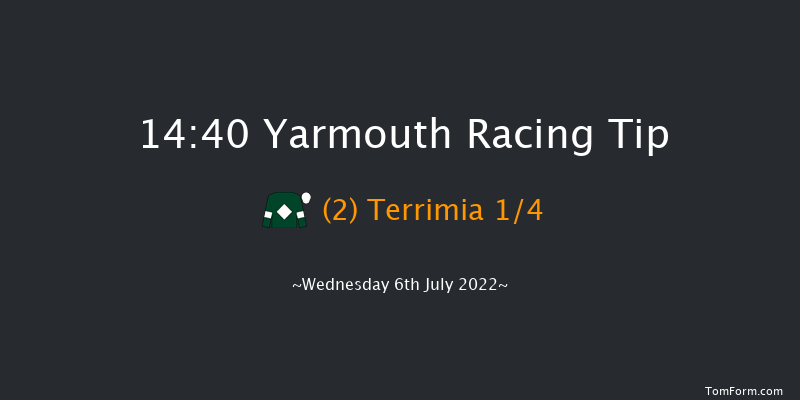 Yarmouth 14:40 Stakes (Class 5) 5f Thu 30th Jun 2022