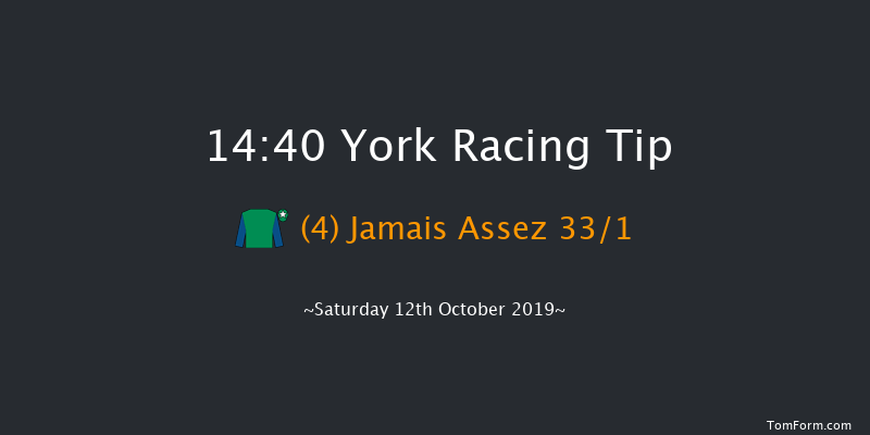 York 14:40 Listed (Class 1) 6f Fri 11th Oct 2019