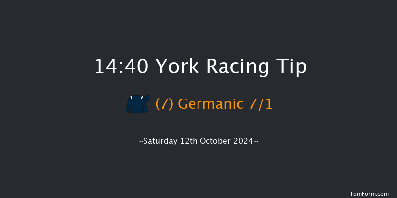 York  14:40 Handicap (Class 2) 6f Fri 11th Oct 2024