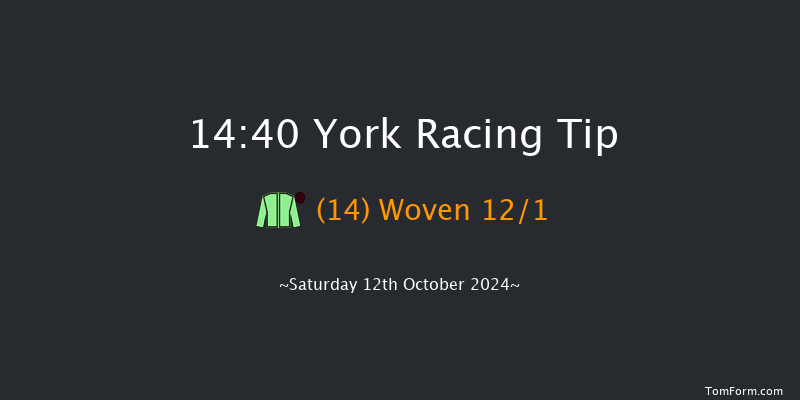 York  14:40 Handicap (Class 2) 6f Fri 11th Oct 2024