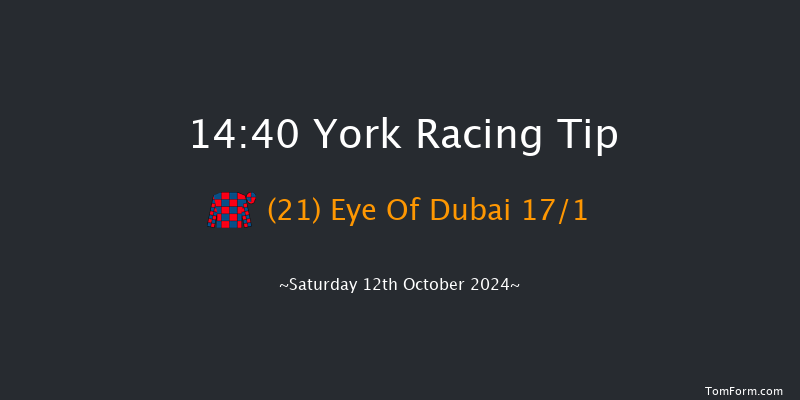 York  14:40 Handicap (Class 2) 6f Fri 11th Oct 2024