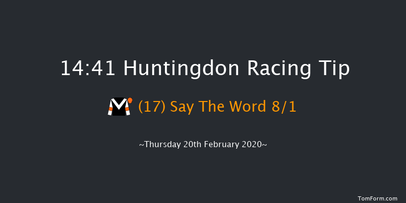 Betway Handicap Hurdle Huntingdon 14:41 Handicap Hurdle (Class 5) 21f Thu 6th Feb 2020
