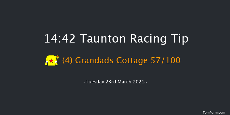 Taunton Branch RNLI Supporters Novices' Hurdle (GBB Race) Taunton 14:42 Maiden Hurdle (Class 4) 19f Mon 15th Mar 2021