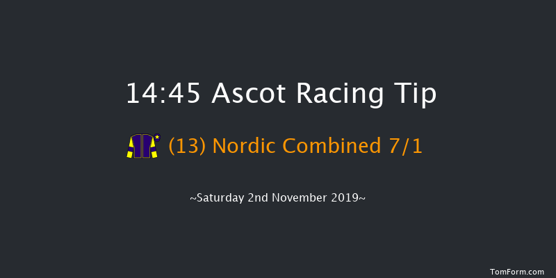 Ascot 14:45 Handicap Hurdle (Class 1) 16f Sat 19th Oct 2019