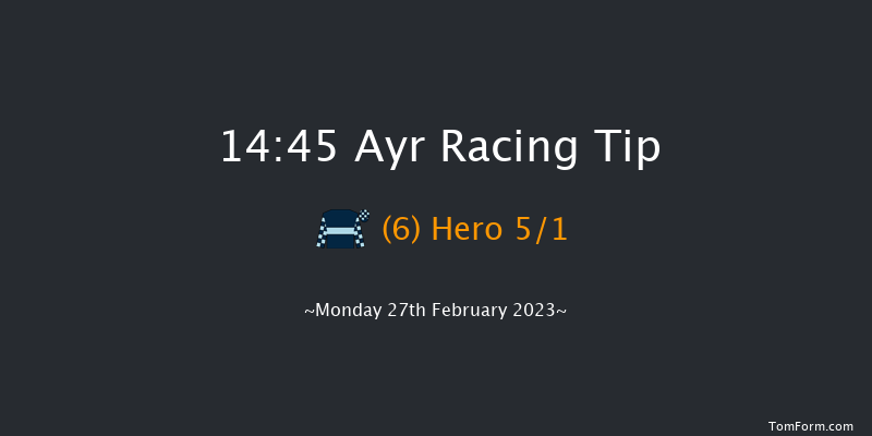 Ayr 14:45 Novices Hurdle (Class 4) 16f Tue 14th Feb 2023
