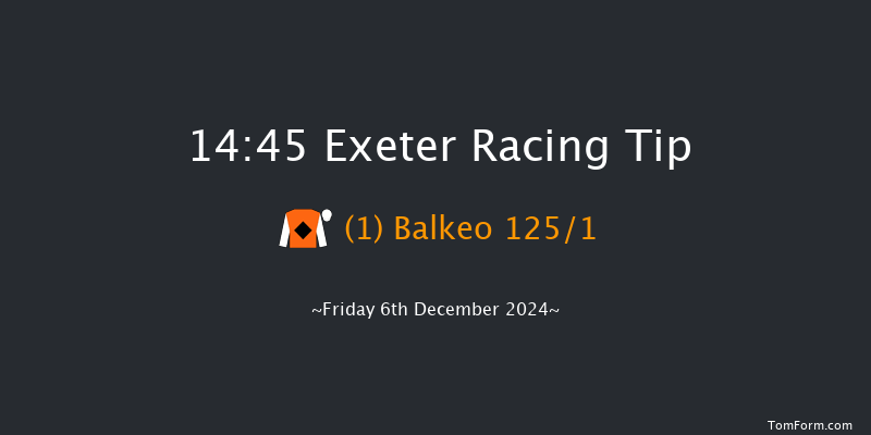Exeter  14:45 Handicap Hurdle (Class 4) 22f Sun 24th Nov 2024