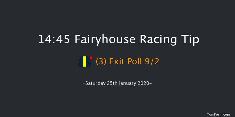 Fairyhouse 14:45 Maiden Hurdle 16f Tue 14th Jan 2020