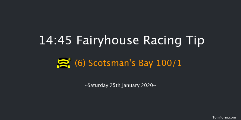 Fairyhouse 14:45 Maiden Hurdle 16f Tue 14th Jan 2020