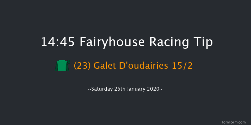 Fairyhouse 14:45 Maiden Hurdle 16f Tue 14th Jan 2020