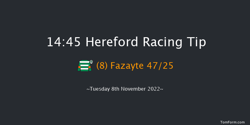 Hereford 14:45 Handicap Hurdle (Class 5) 22f Mon 31st Oct 2022