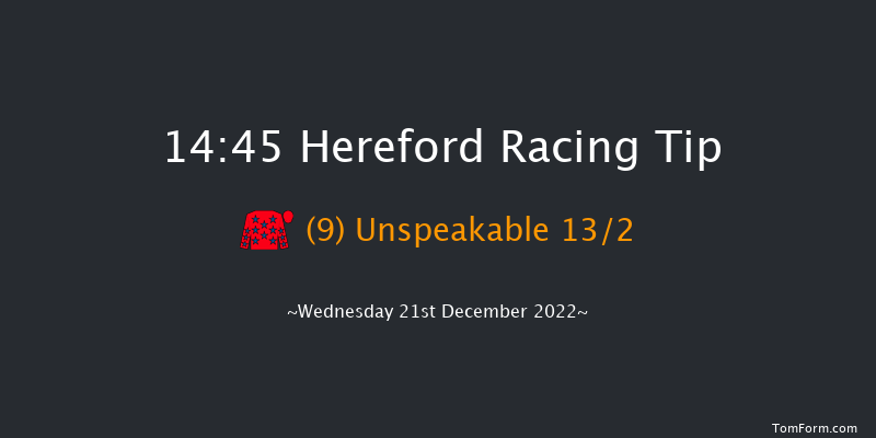 Hereford 14:45 Handicap Hurdle (Class 5) 22f Wed 23rd Nov 2022