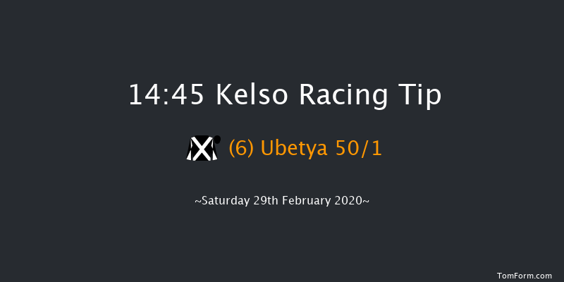 William Hill Premier Novices' Hurdle (Grade 2) Kelso 14:45 Maiden Hurdle (Class 1) 18f Mon 27th Jan 2020