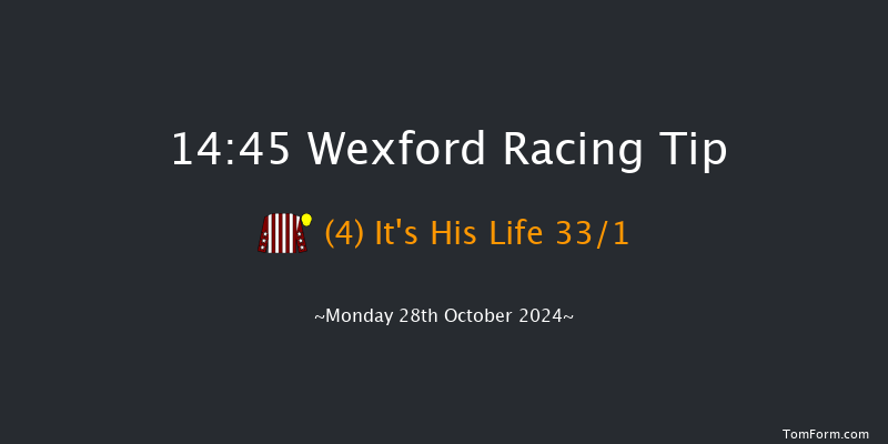 Wexford  14:45 Maiden Hurdle 16f Sun 27th Oct 2024