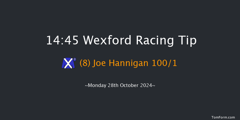 Wexford  14:45 Maiden Hurdle 16f Sun 27th Oct 2024