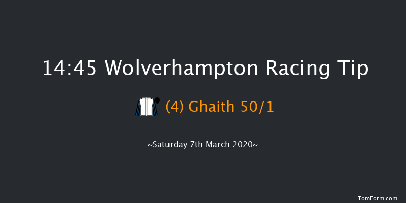 Bombardier British Hopped Amber Beer Lady Wulfruna Stakes (Listed) Wolverhampton 14:45 Listed (Class 1) 7f Fri 6th Mar 2020