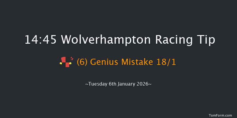 Wolverhampton 14-45 (Class 6) 6f Fri 2nd Jan 2026
