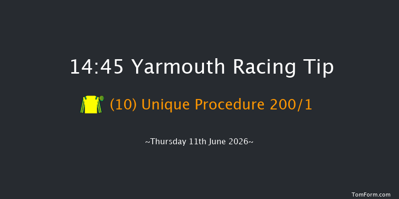 Yarmouth 14-45 (Class 4) 6f Wed 10th Jun 2026