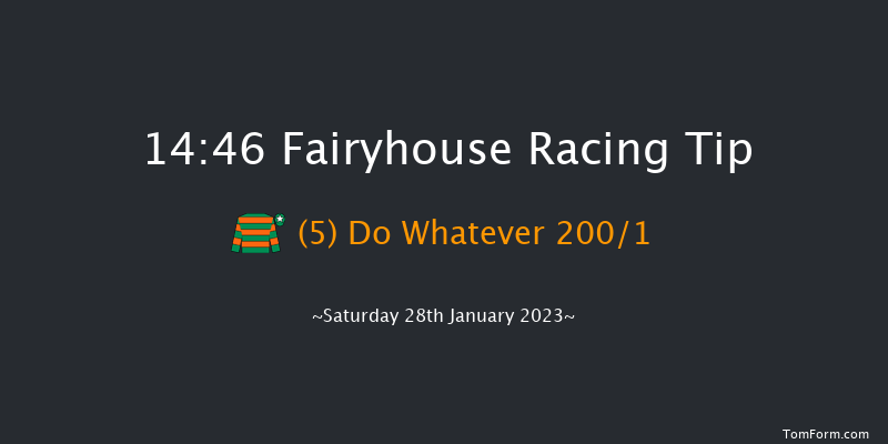 Fairyhouse 14:46 Maiden Hurdle 16f Wed 25th Jan 2023