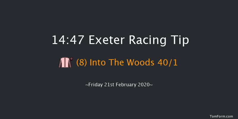 Be Wiser Insurance Novices' Hurdle Exeter 14:47 Maiden Hurdle (Class 4) 18f Tue 21st Jan 2020