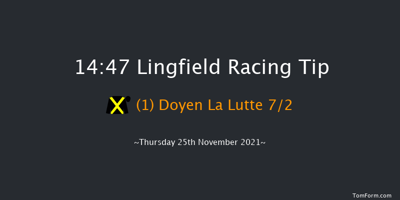 Lingfield 14:47 Maiden Hurdle (Class 4) 20f Sat 20th Nov 2021