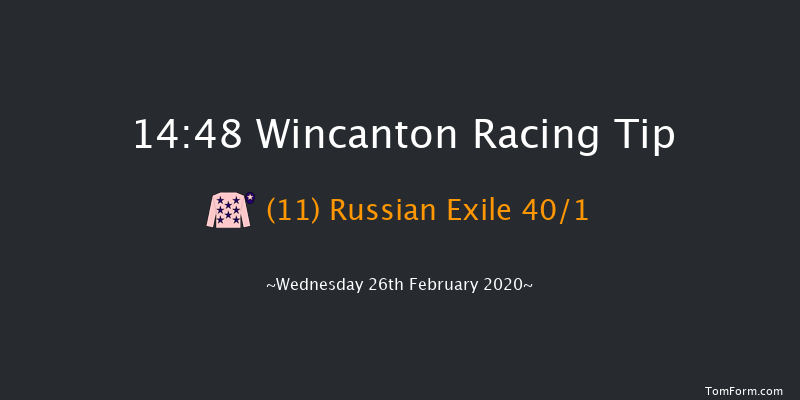 Watch On Racing TV Novices' Hurdle Wincanton 14:48 Maiden Hurdle (Class 4) 15f Thu 30th Jan 2020