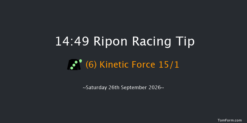 Ripon 14-49 (Class 4) 5f Tue 1st Sep 2026