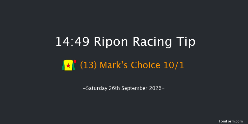 Ripon 14-49 (Class 4) 5f Tue 1st Sep 2026