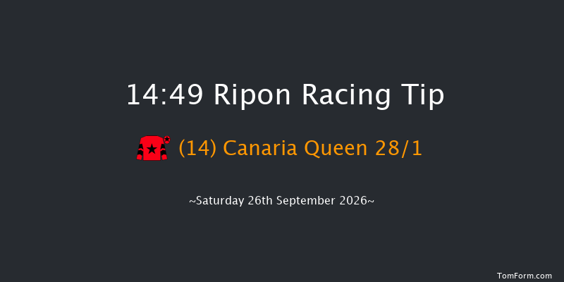 Ripon 14-49 (Class 4) 5f Tue 1st Sep 2026