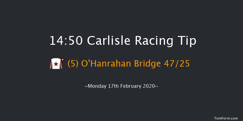 racingtv.com Novices' Hurdle Carlisle 14:50 Novices Hurdle (Class 4) 19f Mon 3rd Feb 2020