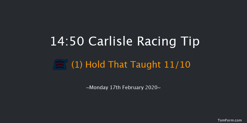racingtv.com Novices' Hurdle Carlisle 14:50 Novices Hurdle (Class 4) 19f Mon 3rd Feb 2020