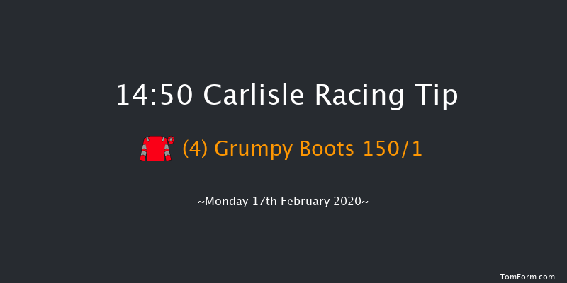 racingtv.com Novices' Hurdle Carlisle 14:50 Novices Hurdle (Class 4) 19f Mon 3rd Feb 2020