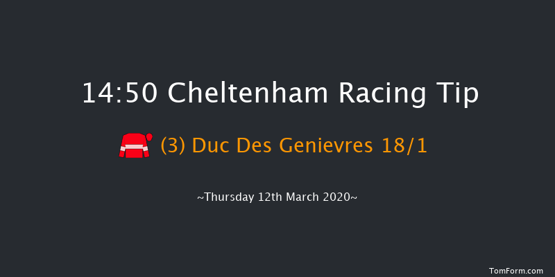 Ryanair Chase (Grade 1) (Registered As The Festival Trophy) Cheltenham 14:50 Conditions Chase (Class 1) 21f Wed 11th Mar 2020