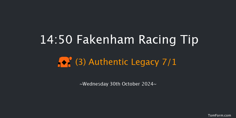 Fakenham  14:50 Maiden Hurdle (Class 4) 16f Fri 18th Oct 2024