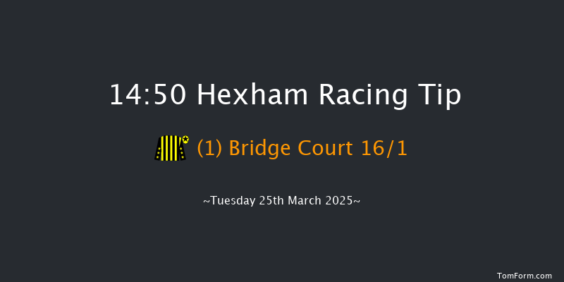 Hexham  14:50 Handicap Hurdle (Class 5) 20f Thu 13th Mar 2025