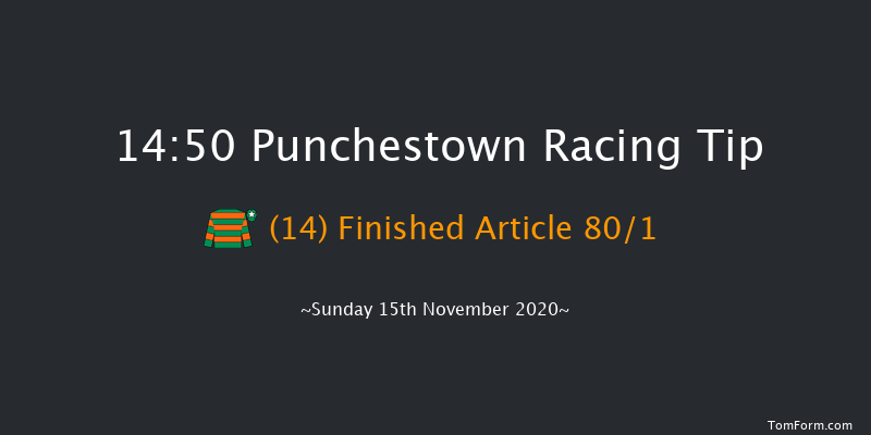I.n.h. Stallion Owners Ebf Maiden Hurdle Punchestown 14:50 Maiden Hurdle 22f Sat 14th Nov 2020
