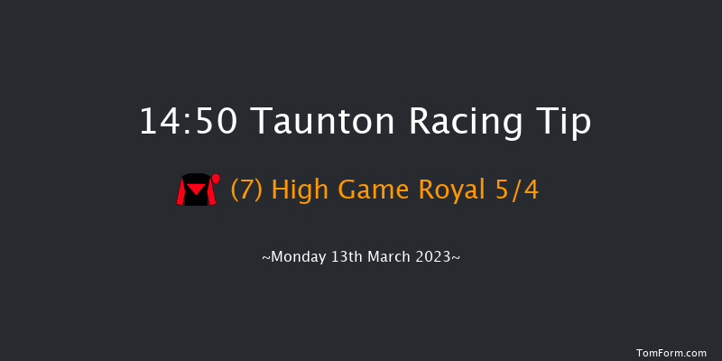 Taunton 14:50 Maiden Hurdle (Class 4) 16f Thu 2nd Mar 2023