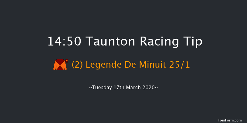 Watch On Racing TV Novices' Hurdle Taunton 14:50 Maiden Hurdle (Class 4) 19f Mon 9th Mar 2020