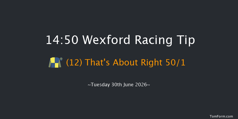 Wexford 14-50 16f Wed 27th May 2026