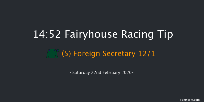 Tommy Carberry Handicap Hurdle Fairyhouse 14:52 Handicap Hurdle 20f Sat 25th Jan 2020