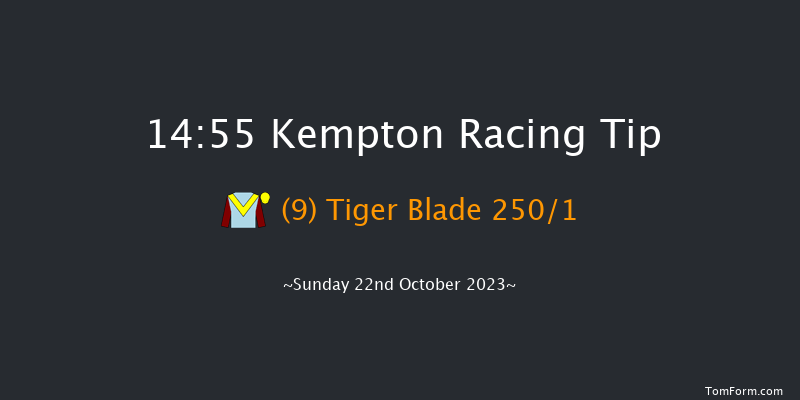 Kempton 14:55 Maiden Hurdle (Class 4) 21f Wed 18th Oct 2023