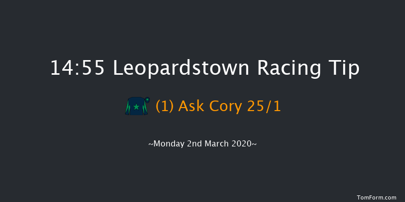 Leopardstown May Family Day Beginners Chase Leopardstown 14:55 Maiden Chase 24f Sun 1st Mar 2020