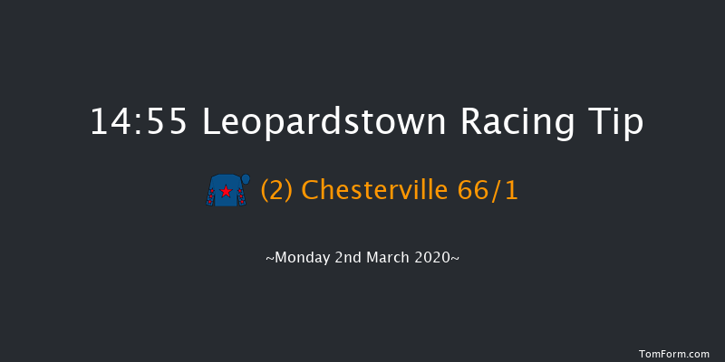 Leopardstown May Family Day Beginners Chase Leopardstown 14:55 Maiden Chase 24f Sun 1st Mar 2020