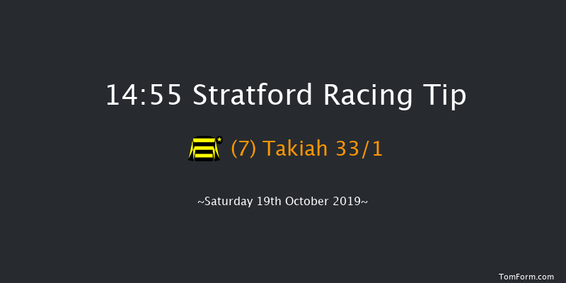 Stratford 14:55 Selling Hurdle (Class 5) 16f Mon 7th Oct 2019