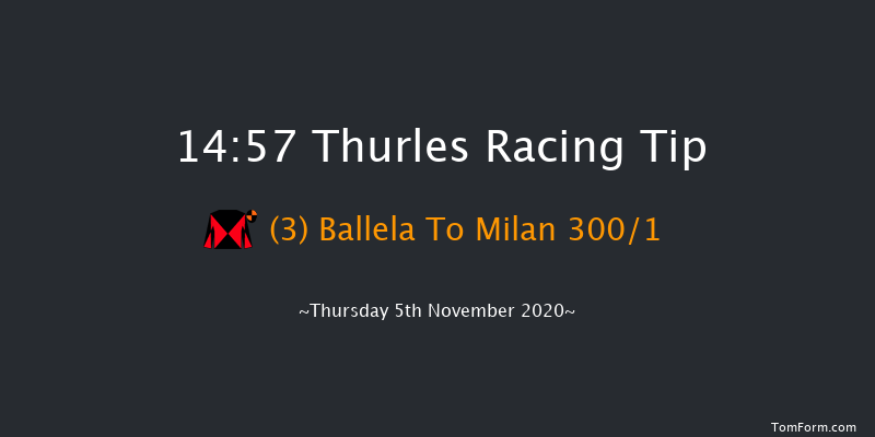 Irish Stallion Farms EBF Maiden Hurdle Thurles 14:57 Maiden Hurdle 23f Thu 22nd Oct 2020