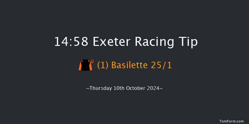 Exeter  14:58 Maiden Hurdle (Class 4) 17f Fri 19th Apr 2024