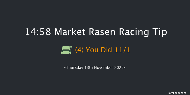 Market Rasen 14-58 (Class 5) 23f Tue 14th Oct 2025