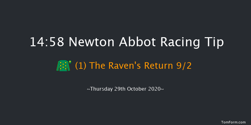 Devon Heat Conditional Jockeys' Handicap Hurdle Newton Abbot 14:58 Handicap Hurdle (Class 4) 17f Sun 11th Oct 2020